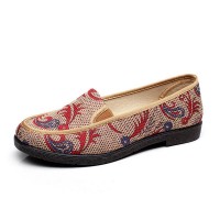 Casual Round Toe Soft Sole Slip On Flats