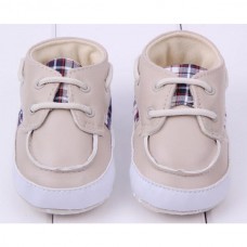 Baby Classic Style Casual Plaid Shoes Toddler Boots