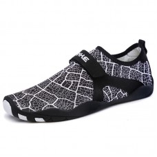 Big Size Men Sports Quick Drying Water Shoes Printed Breathable Beach Shoes Flats