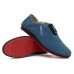 Hand Stitching Casual Soft Sole Flat Oxfords for Men