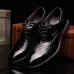 Men Brogue Carved Dress Shoes Business Casual Oxfords